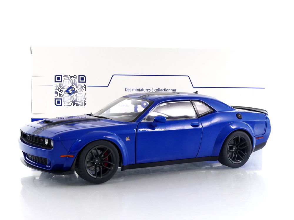 SOLIDO 1/18 - DODGE CHALLENGER R/T SCAT PACK WIDEBODY - 2023 S1805710 - Picture 1 of 14